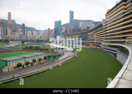 Hong Kong Jockey Club hippodrome Happy Valley hong kong Hong Kong Chine Asie Banque D'Images