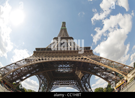 La Tour Eiffel, Paris, France Banque D'Images