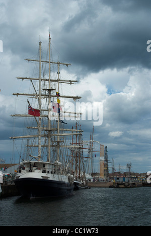 Tall Ships à Hartlepool Banque D'Images