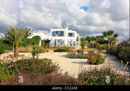 Villa de vacances à Chlorakas, sur la côte sud de Chypre Banque D'Images