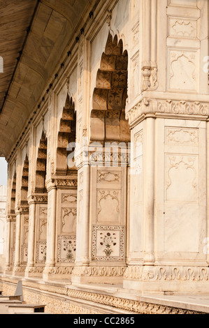 Khas Mahal, le Fort Rouge, Lal Qila, Old Delhi, Inde Banque D'Images