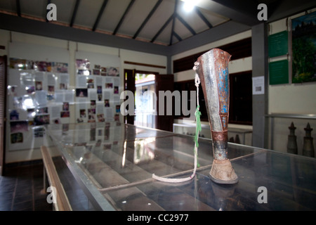 Musée des mines terrestres au Cambodge près de Siem Reap, Cambodge, Asie Banque D'Images