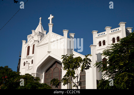 White St Paul's Episcopal Church à Key West, Florida Keys, Floride, USA Banque D'Images