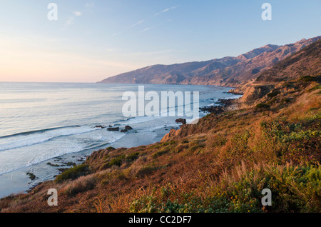 Big Sur la côte centrale, près de Monterey, Californie, Banque D'Images