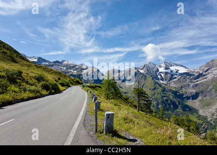 La Haute Route alpine du Grossglockner - Autriche. Banque D'Images