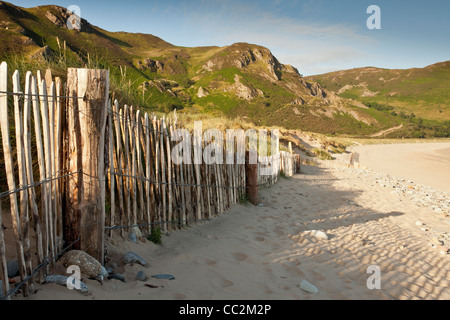 De Conwy Snowdonia Morfa Beach Banque D'Images