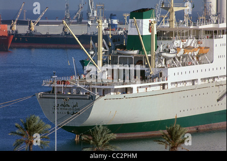 Des scènes de rue, marchés, places et la vie dans la capitale Tripoli au cours de l'ère Kadhafi. Banque D'Images