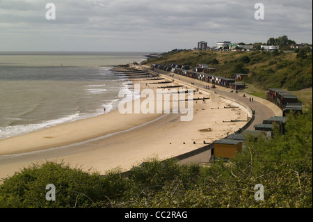 Plage de Frinton and on sea Banque D'Images