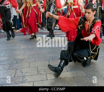 Les druzes Isfiya participe au festival annuel le 22 octobre 2011 , Isfiya est l'un des plus grands villages druzes dans Israe Banque D'Images