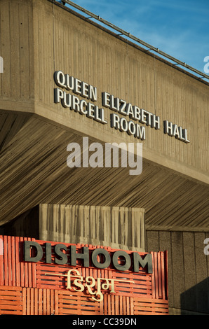 Queen Elizabeth Hall et Purcell Room, Été 2011 Banque D'Images