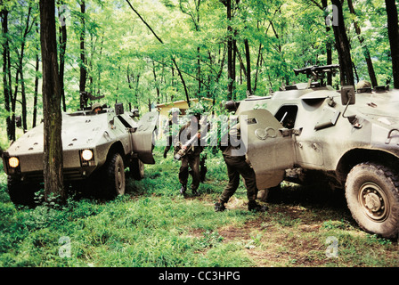 Les véhicules militaires blindés Puma Italie 20e siècle années 1990 Banque D'Images