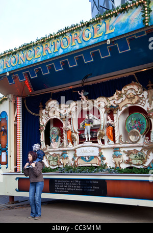 Koncertorgel - grand orgue au Winter Wonderland à Hyde Park - Londres Banque D'Images