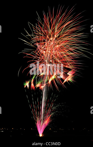 D'artifice, nuit de Guy Fawkes,ANGLETERRE,5000,rossall,uk,l'Europe Banque D'Images