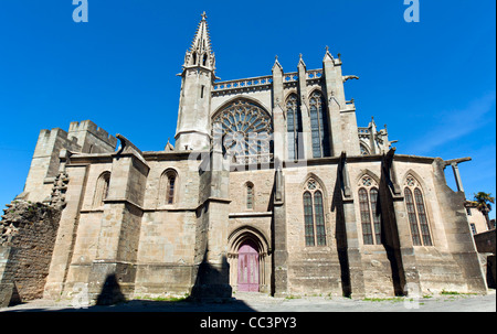 Basilique Saint-Nazaire-et-Saint-Celse, Carcassonne, France Banque D'Images