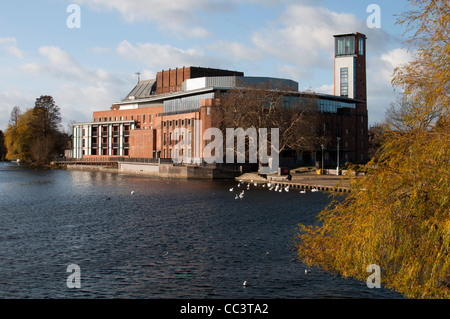 Le nouveau Royal Shakespeare Theatre, Stratford-upon-Avon, Warwickshire, England, UK Banque D'Images