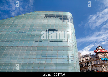 Le nouveau musée national du football à Manchester, UK Banque D'Images