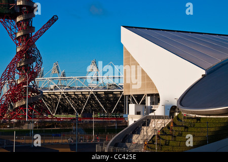 Le Parc olympique de Londres 2012 Banque D'Images