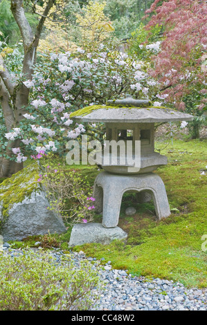 USA, Seattle, WA, arboretum, un jardin japonais Banque D'Images