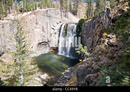 Rainbow Falls, Mammoth Mountain, California Banque D'Images