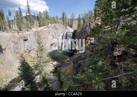 Rainbow Falls, Mammoth Mountain, California Banque D'Images