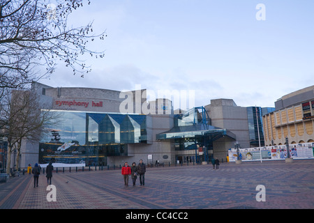 Birmingham West Midlands International Convention Centre et Symphony Hall dans le centre-ville Banque D'Images