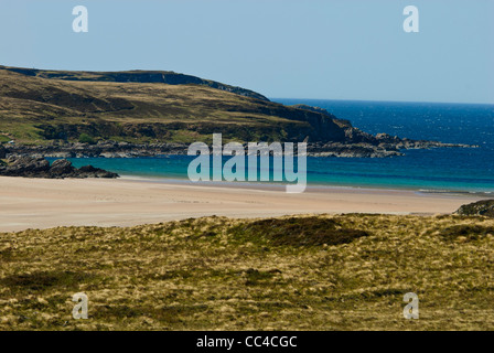 Achnahaird Archiltibuie,plage,près de superbes plages de sable blanc, Îles Summer,nord ouest de l'Ecosse Banque D'Images