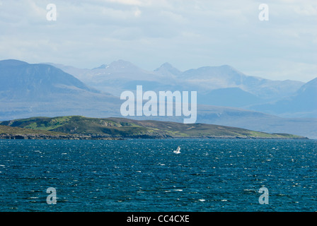 Reiff Village, village de pêcheurs Crofting,Îles Summer,Isle Ristol Mullagrach,Eilean Wester Ross,Parc,nord ouest de l'Écosse Banque D'Images