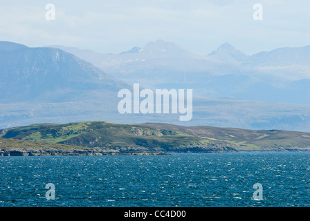 Reiff Village, village de pêcheurs Crofting,Îles Summer,Isle Ristol Mullagrach,Eilean Wester Ross,Parc,nord ouest de l'Écosse Banque D'Images