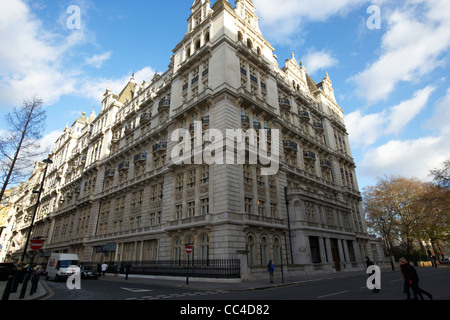 Whitehall Court Building Horse Guards avenue Londres Angleterre Royaume-Uni Royaume-Uni Banque D'Images