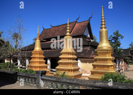 Wat Bo, à Siem Reap, Cambodge Banque D'Images