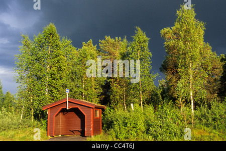 Route côtière panoramique Kysriksveien Rv17 entre Beattock et Bodo, Norvège Banque D'Images