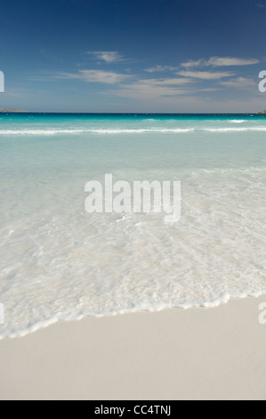 Vagues à Lucky Bay, Cape Le Grand National Park, Australie occidentale, Australie Banque D'Images