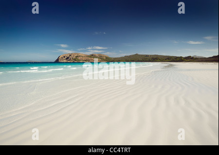 Sables de Lucky Bay, Cape Le Grand National Park, Australie occidentale, Australie Banque D'Images