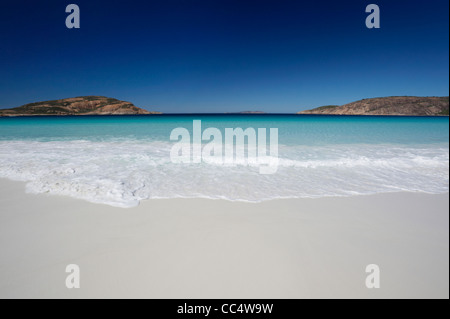 Plage de sable blanc de Lucky Bay, Cape Le Grand National Park, Australie occidentale, Australie Banque D'Images