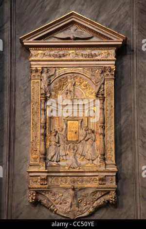 L'Italie, Lazio, Rome, Basilique Santa Maria in Trastevere, l'intérieur, Banque D'Images