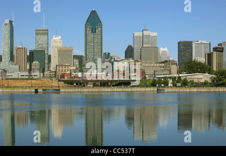 Canada, Québec, Montréal, ville, Canal Lachine, Banque D'Images