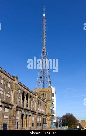 Émetteur de télévision - Alexandra Palace - Londres Haringey Banque D'Images