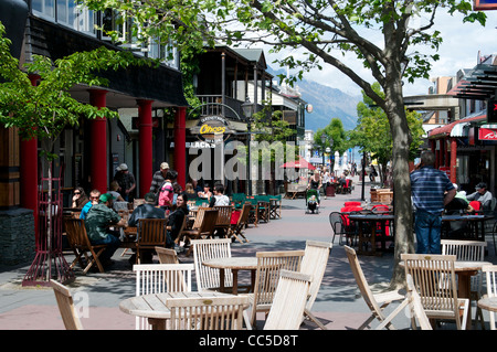 Il Mall Queenstown Otago ile sud Nouvelle Zelande Banque D'Images