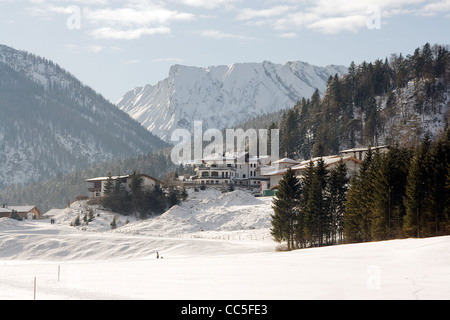 L'hiver à Achenkirch Banque D'Images