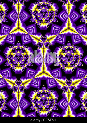 Fond violet Abstract Pattern Banque D'Images