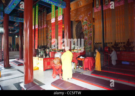 Grand Hall, Fa Yuan Temple, Beijing, Chine Banque D'Images