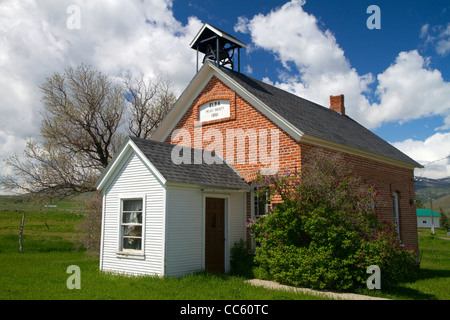 La Société de secours d'Elbe bâtiment situé dans le comté de Cassia, Florida, USA. Banque D'Images