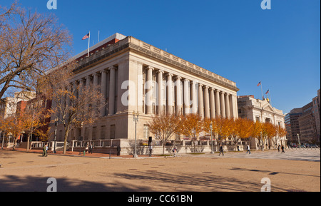 WASHINGTON, DC USA - zone piétonne de Pennsylvania Avenue Banque D'Images