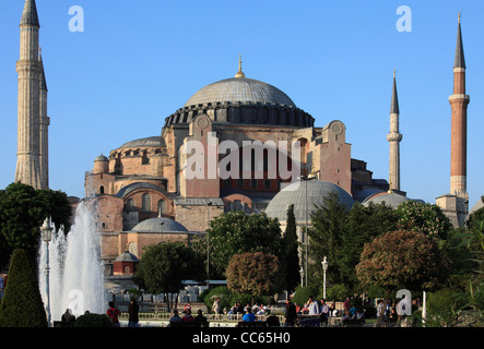 La Turquie, Istanbul, Aya Sofya, Sainte Sophie, Sancta Sophia, Banque D'Images