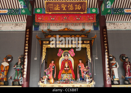 Statue do Morro do Morro, le Temple Ancestral impérial, Wuzhou, Guangxi, Chine Banque D'Images