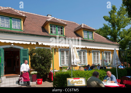 Österreich, Vienne II, Prater, Altes Jägerhaus. Am Ende der Prater Hauptallee, et vom Lusthaus, Banque D'Images