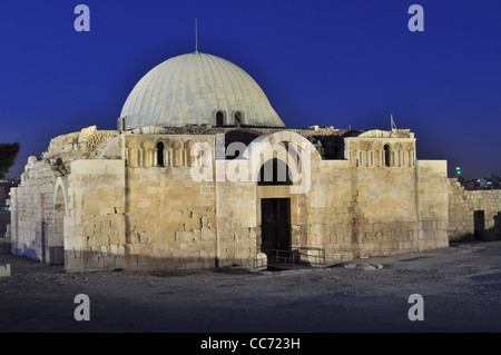 Omayad palace en Jordanie Amman,Citadelle Banque D'Images