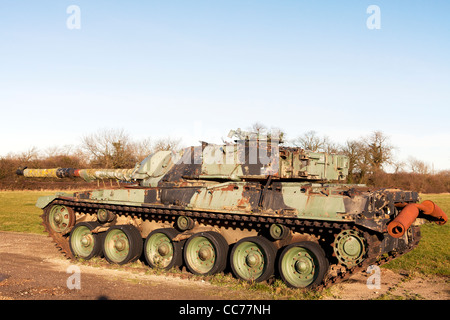 Le FV 4201 Chieftain Tank à Manby, Lincolnshire Show Ground Banque D'Images