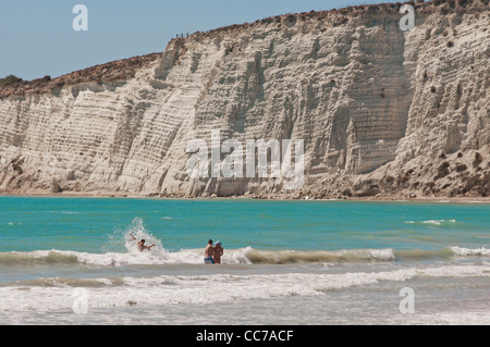 Capo Bianco - beach Banque D'Images