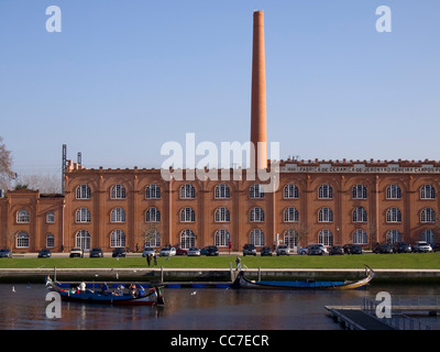 Fabrica Campos, une ancienne usine de céramique du 19e siècle à Aveiro, Portugal, centre culturel tourné Banque D'Images